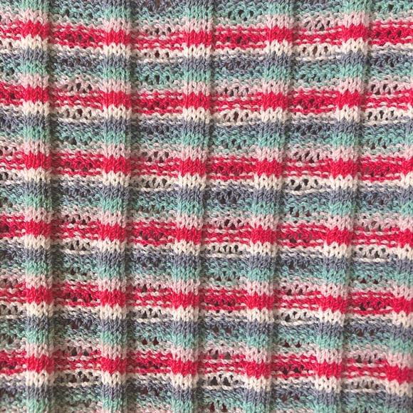 St John Cropped Watermelon Stripe Tank Top - Picture 4 of 5